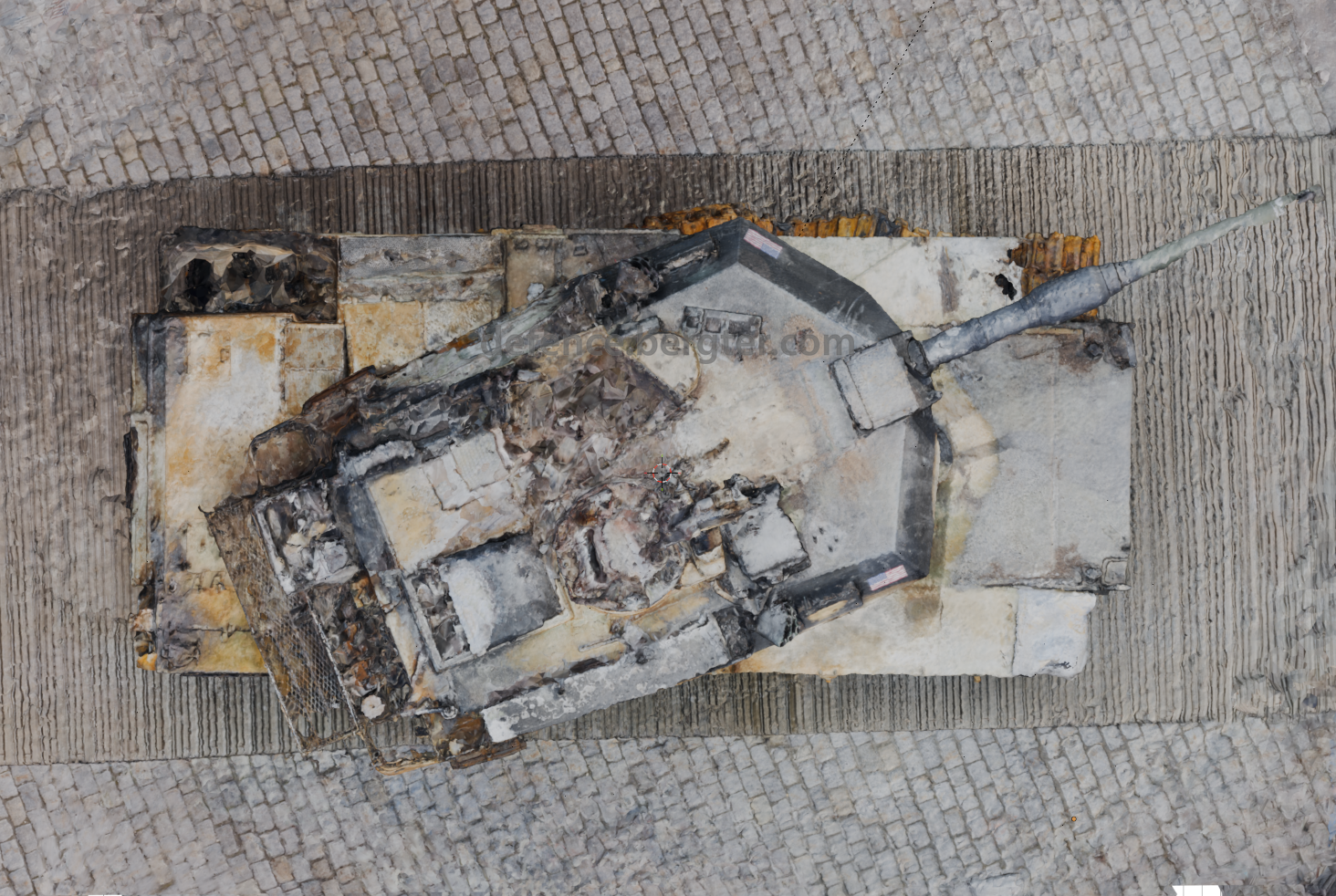 3D Scan:Top-Down View